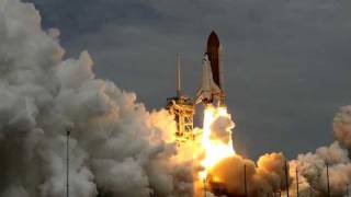 STS-135 Space Shuttle Atlantis Launch from Remote Camera