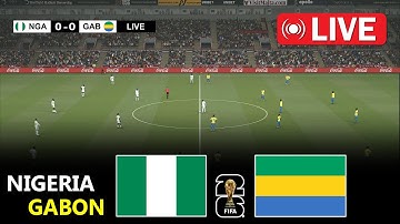 Nigeria vs Gabon | CAF World Cup Qualifiers 2026 | Full Match PES 21 Simulation Gameplay