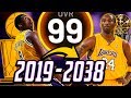 RE-SIMULATING KOBE BRYANT'S ENTIRE CAREER! NBA 2K20!