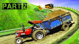 Part 2 : Heavy Tractor Trolley Cargo Simulator 3D 2020 | Android GamePlay 2020 |Farming Cargo Driver screenshot 4