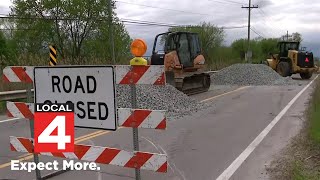 Surprise road closure causes headaches in Huron Township