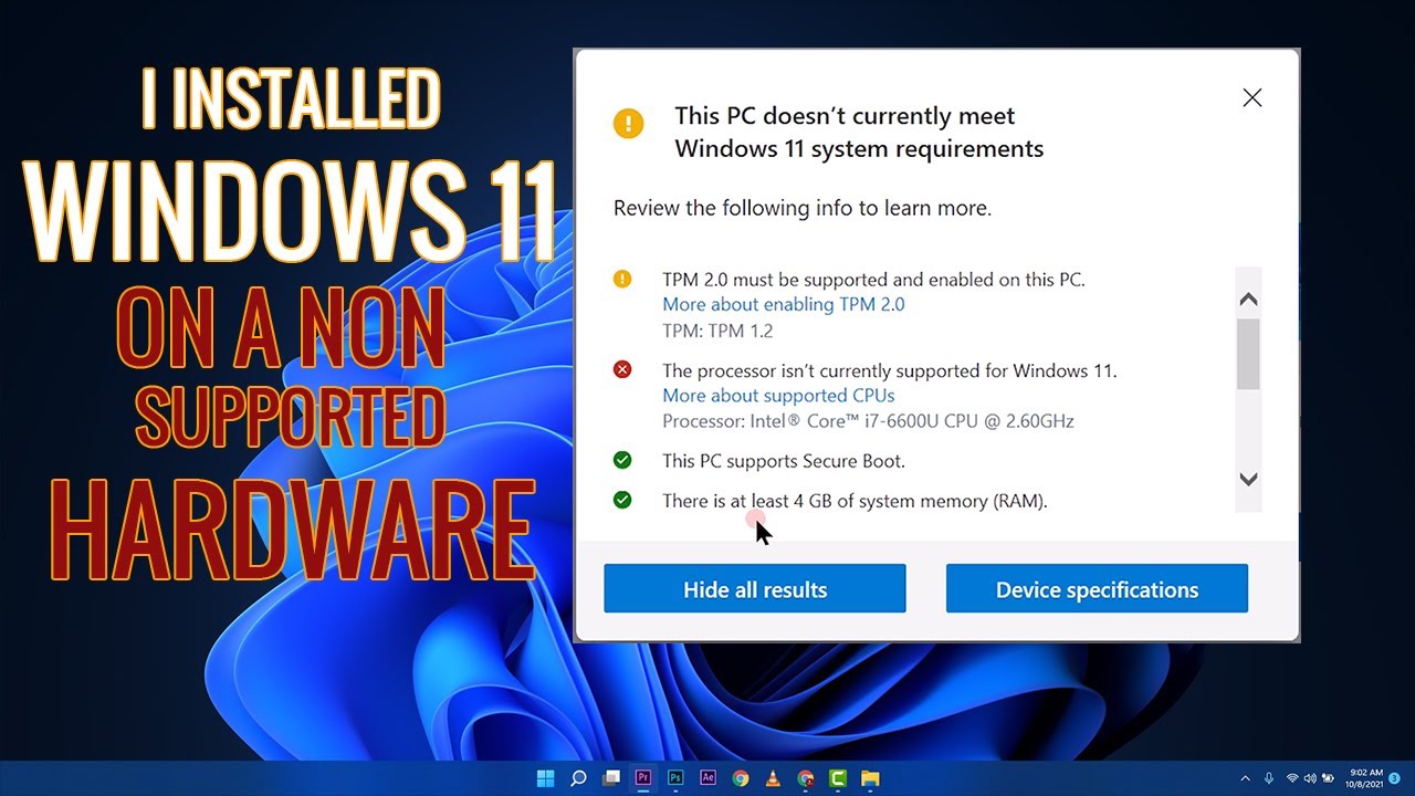 Download Windows 11 Requirements Windows 11 Pc Requirements Hardware ...