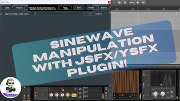 Messing around with sinewaves in JSFX/YSFX in Bitwig