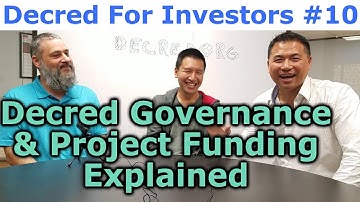Decred For Investors #10 - Decred Governance & Project Funding Explained - By Marco Peereboom