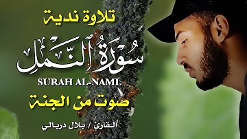 سورة النمل بصوت بلال دربالي 🎧 | تلاوة خاشعة بصوت نادر تملأ القلب نورًا وتبعث الطمأنينة ✨