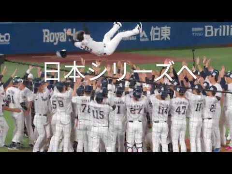 2022東京ヤクルトスワローズ 2年連続クライマックス無敗で突破！ #22高津臣吾 監督の胴上げ