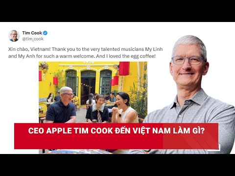 CEO Apple Tim Cook đến Việt Nam làm gì? | Báo Lao Động