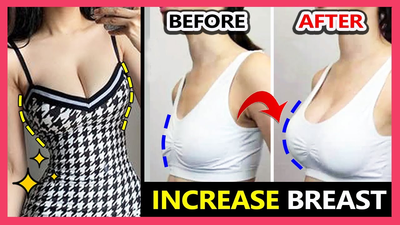 7 BEST INCREASE BREAST SIZE EXERCISE  GET BIGGER BREASTS FAST AT HOME  (EFFECTIVE 100%) 