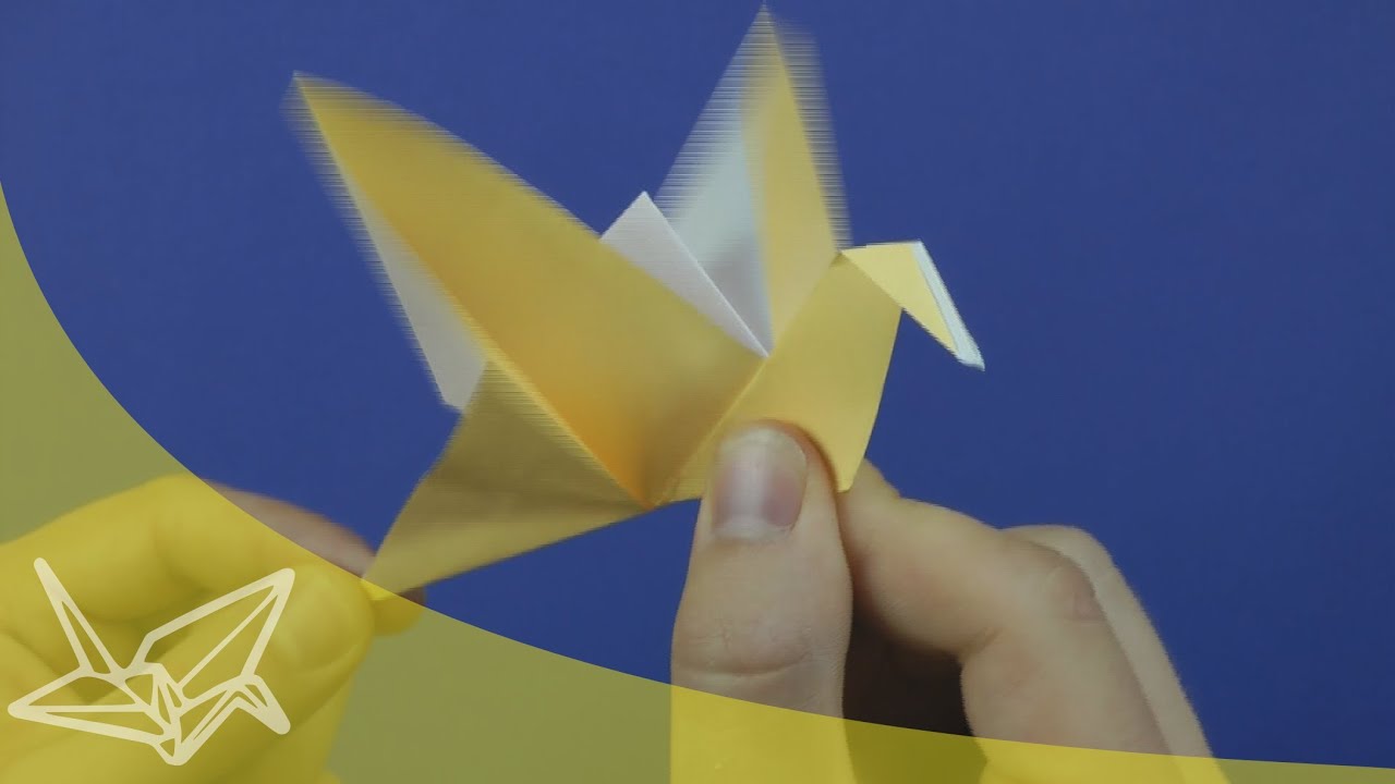 Origami Flapping Bird YouTube