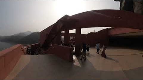 Statue of Unity ,Insta 360 X3 10th Jan 2024