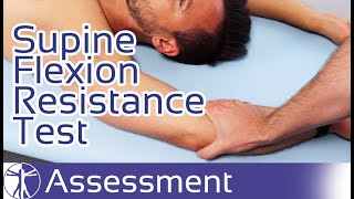 Supine Flexion Resistance Test | SLAP Lesion