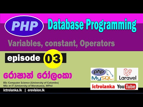 PHP Database Programming (Episode 03)