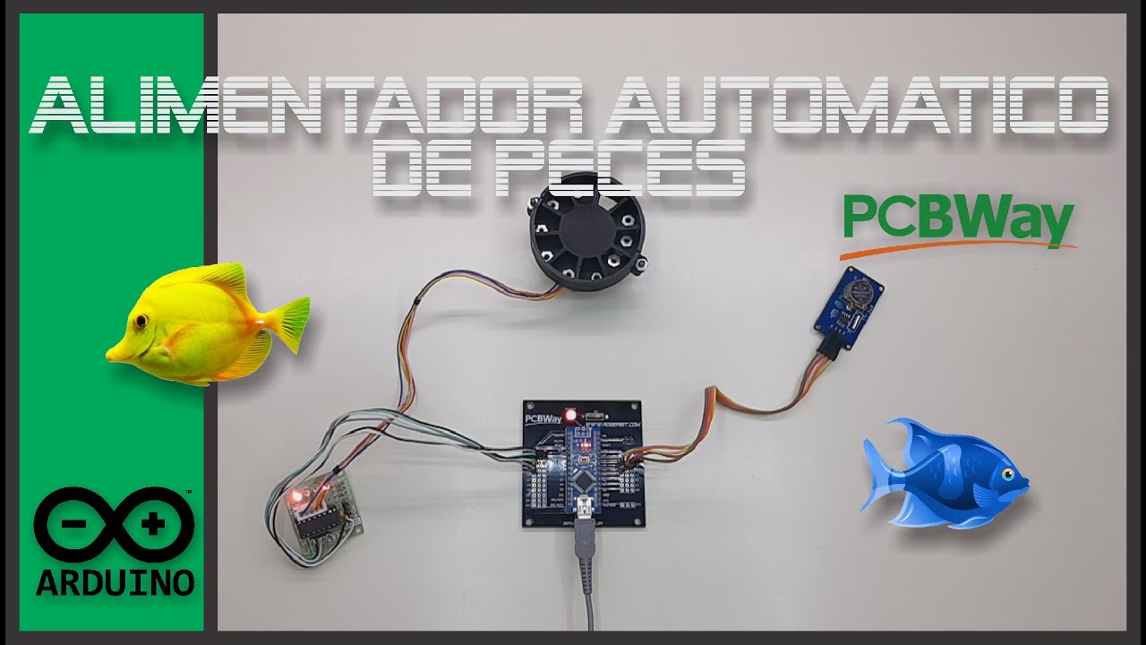 Dispensador De Comida Para Peces Arduino