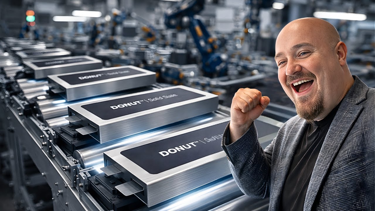 Donut Lab SHOCKS World in March: 5-Min Battery, 100 Years Too Perfect?