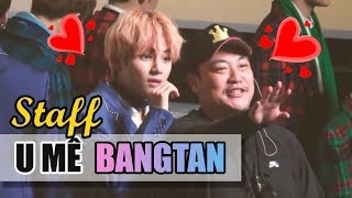 [BTS FUNNY MOMENTS #41] Staff (PD, stylist,...) loves Bangtan