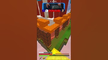 [1000 FPS + Shaders] Smooth + Clean Keyboard + Mouse Bedwars ASMR               #shorts #hypixel