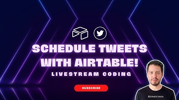 Learn to Automate and Schedule Tweets with Airtable!