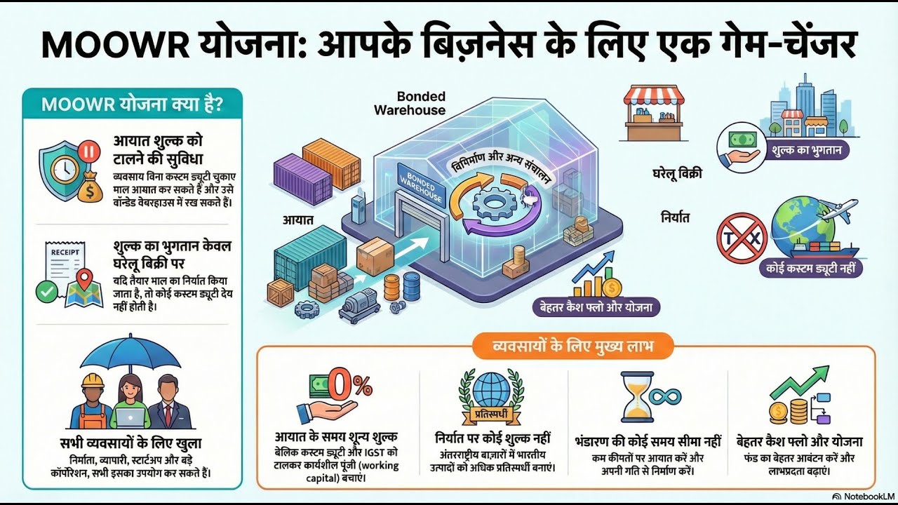 MOOWR Scheme Explained | Import Duty Savings, Benefits & Documents Required | India