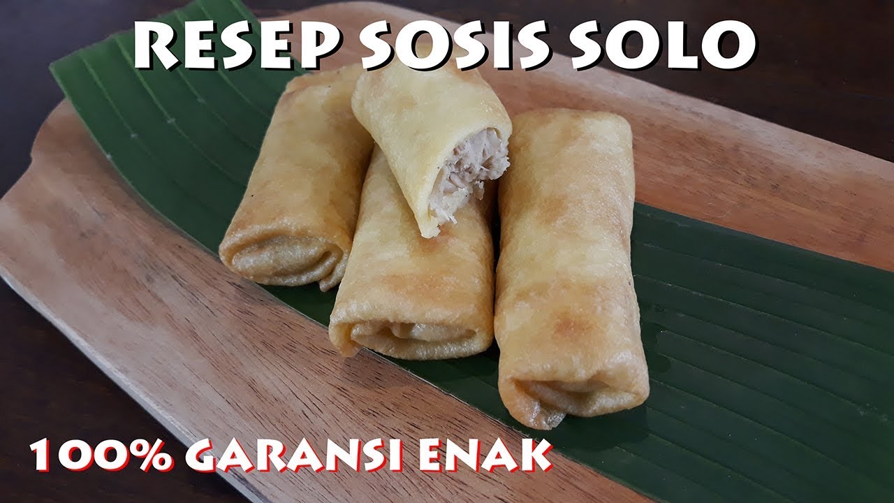 RESEP SOSIS SOLO - YouTube