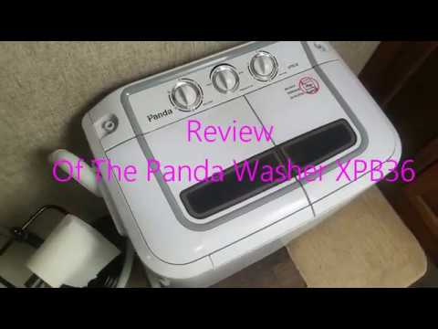 Panda 🐼 PAN6320W Portable Washer Review/Demo