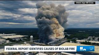 BioLab responds after federal report identifies cause of BioLab fire, puts blame on them Update