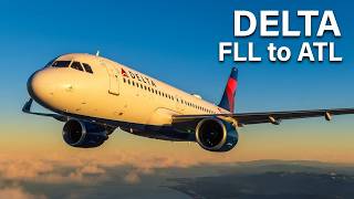 Delta Operations Simulation KFLL to KATL | TOLISS A320 CEO XP12 Realistic Approach