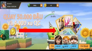 Quay 50.000 đậu trong năm mới và quay 4.500 xu QC [Mini World]