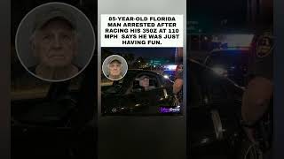 85 years old, doing 110 mph in a 350Z. Absolute legend. 🏎️👮‍♂️ #FloridaMan #NeedForSpeed #shorts