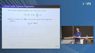 Frank Noé: Intro to Machine Learning (Part 1/2)