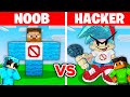 Noob vs hacker i cheated in a friday night funkin build challenge