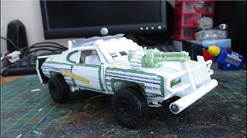 Post Apocalyptic Pontiac GTO Update 2 (Revell 69 Pontiac GTO Judge)