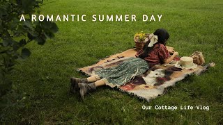 🧺A Romantic Summer Day 💐| Cottagecore Hobbies |🕯️🧵