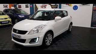 IMMACULATE 2015(15) SUZUKI SWIFT SZ3 1.2, 5 DOOR WITH ONLY 30600 MILES FROM NEW