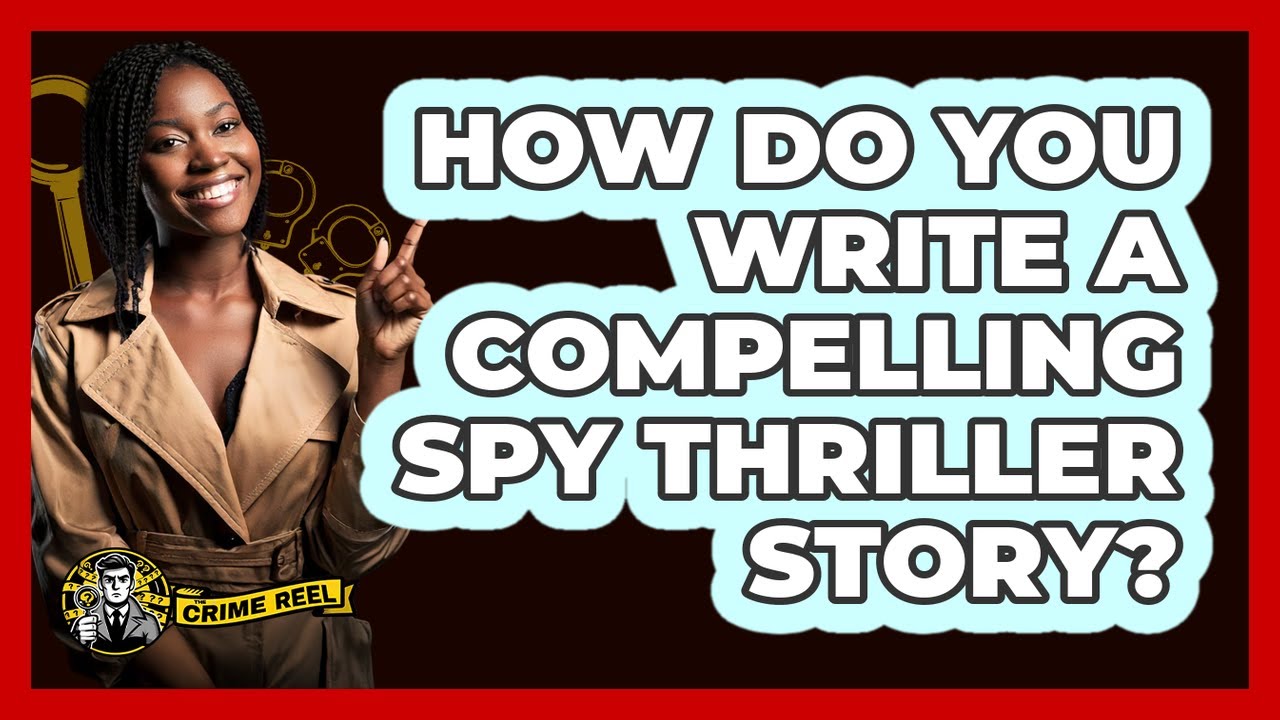 How Do You Write A Compelling Spy Thriller Story? - The Crime Reel