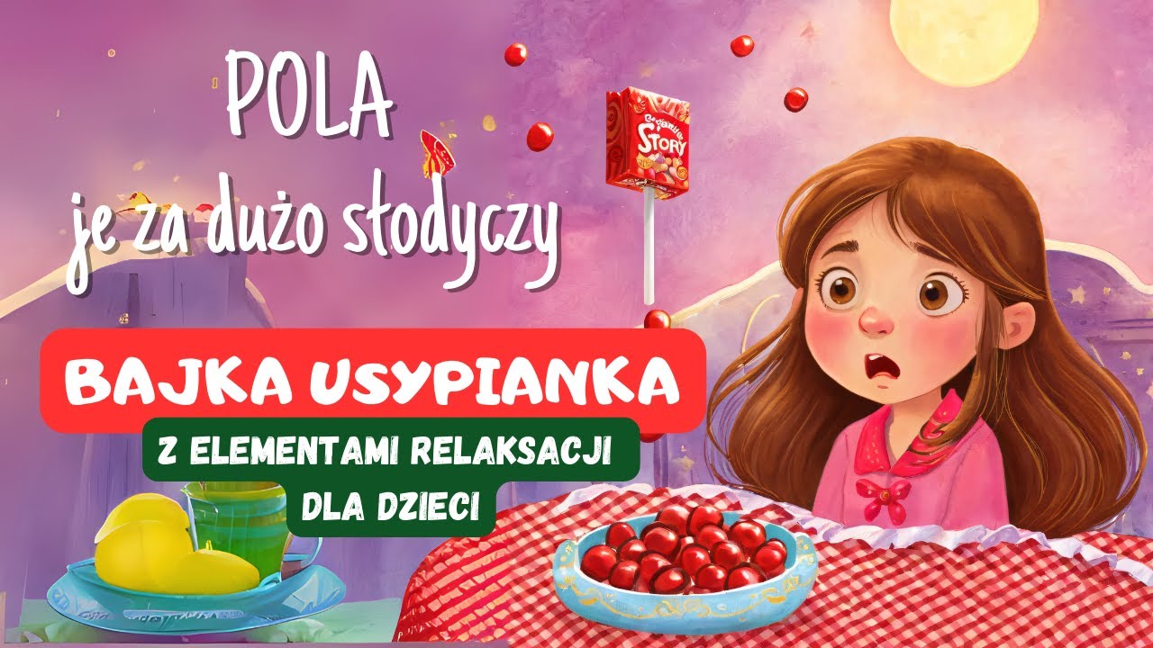 POLA  je za dużo słodyczy ‐ BAJKA USYPIANKA audio bajka relaksacja psychoedukacja zdrowe odżywianie