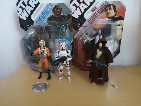 Heti videó: 09# Star Wars 30th Anniversary figurák részletesen 4.rész