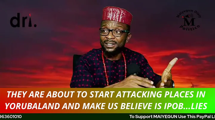 THEY ARE ABOUT TO START ATTACKING PLACES IN YORUBALAND AND MAKE US BELIEVE IS IPOB...LIES