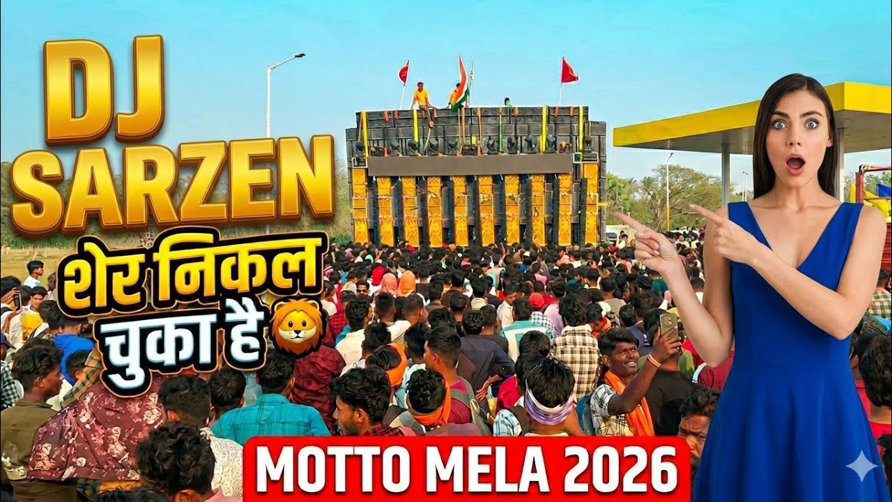 DJ SARZEN शेर निकल चुका है // MOTTO मेला 2026 || Mohit taliyan video #viral #djsarzen #compilation 
