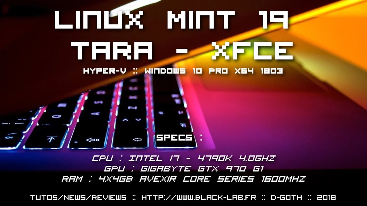 Linux Mint 19 XFCE - YouTube