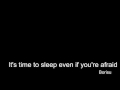 Capture de la vidéo Borisu - It's Time To Sleep Even If You're Afraid
