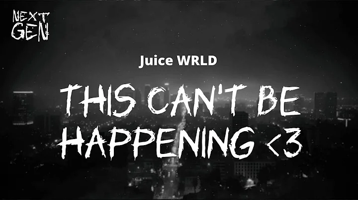 Juice WRLD - this can't be happening 💔 / lyrics