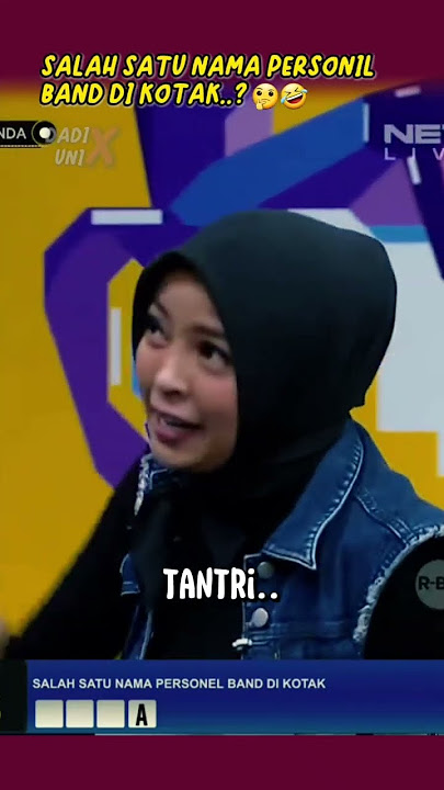 NAMA PENYANYI yang ada di kotak nama! 🤣 #shorts #caklontong #komedi #tts @mdtelevisi
