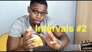 Video thumbnail of "Guitar intervals explained - African rhythmic guitar lesson #7"