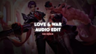 Love & War - Yellow Claw (G-Funk Remix) | Audio Edit