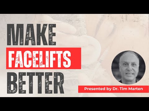 Video thumbnail: How Fat Grafting Can Make Your Facelifts Better featuring Dr. Tim Marten | SDARTS — Academy of Regenerative Therapies & Sciences