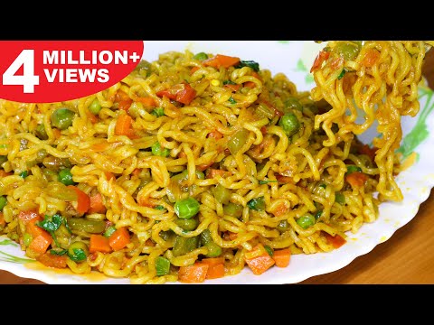 Masala Maggi Recipe | Vegetable Masala Maggi | Easy & Tasty Maggi - Kanak's