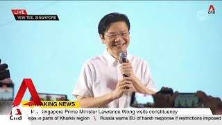 Hundreds of MarsilingYew Tee residents gather to commemorate swearingin of PM Wong