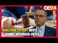 Koalition zittert: Heute kommt Wöginger-Urteil