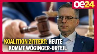 Koalition zittert: Heute kommt Wöginger-Urteil