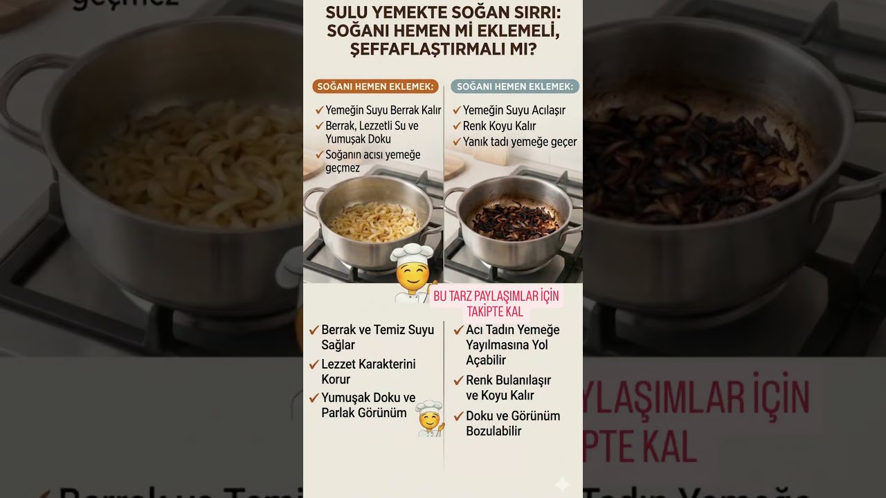 Sulu yemeğinizin tadı neden acı oluyor? İşte sırrı #shorts #mutfaksırları #shortsvideo #yemek #tarif Sulu yemeğinizin tadı neden acı oluyor? İşte sırrı #shorts #mutfaksırları #shortsvideo #yemek #tarif